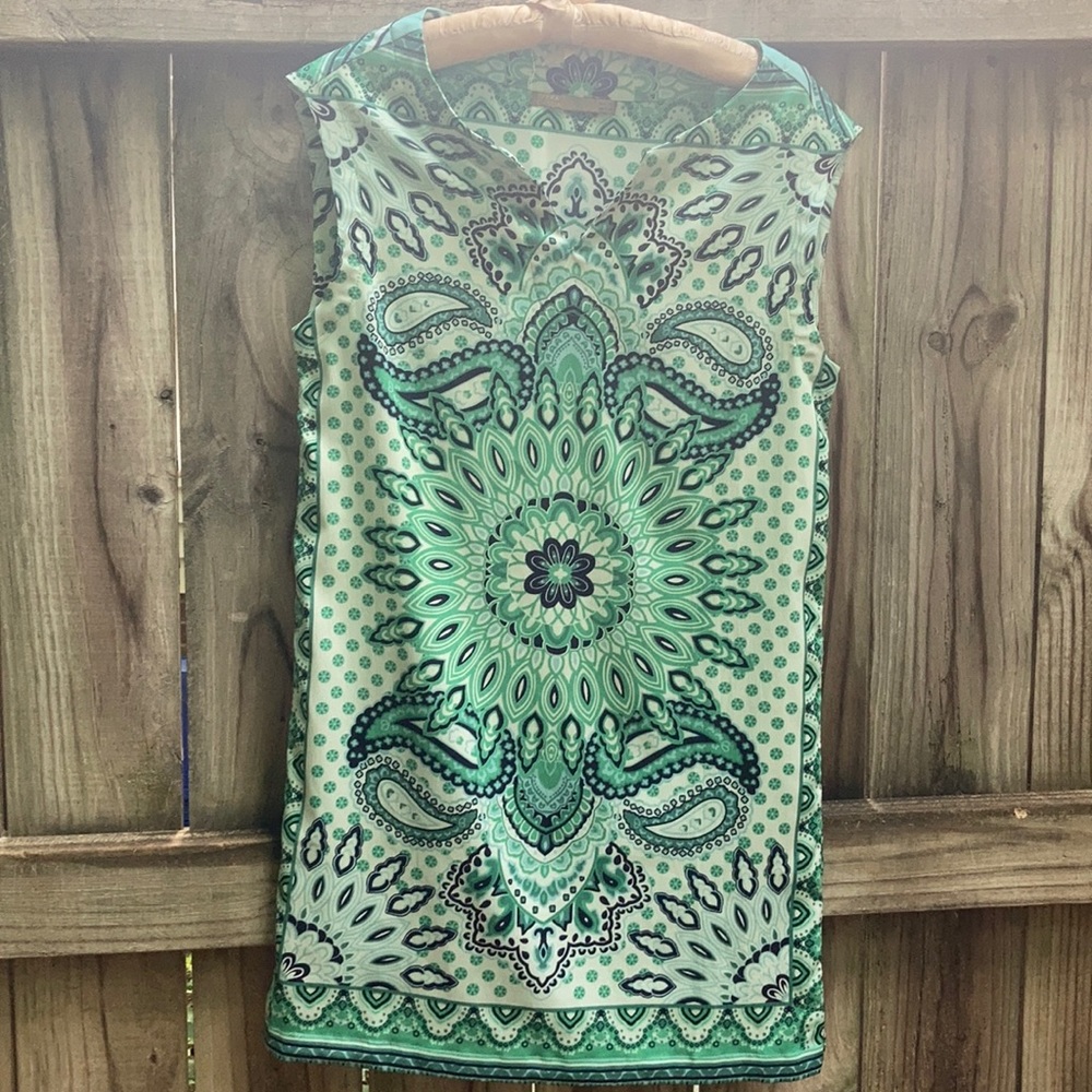 SFERA Paisley shift dress